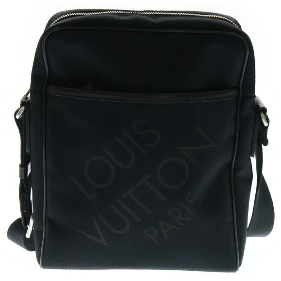 Louis Vuitton Black Citadan Shoulder Bag NM Damier - Picture 1 of 6